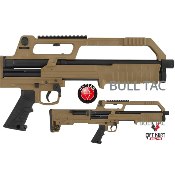 Hatsan BULLTAC 12 Bullpup Şarjörlü Pompalı Bronz